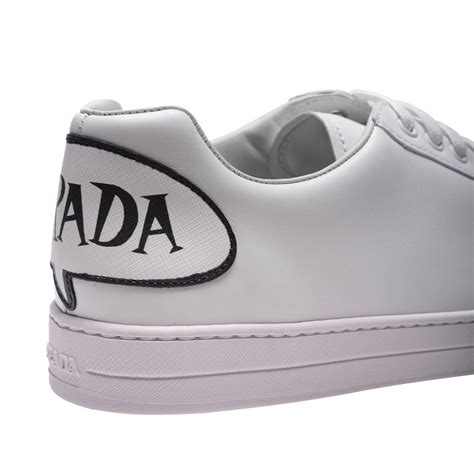 men white prada shoes|Prada men's shoes outlet.